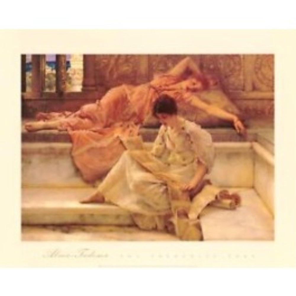 Sir Lawrence Alma Tadema The Favourite Poet 22x28 New
